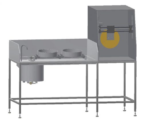 VLSS Vinyl Lacquer Silvering Station